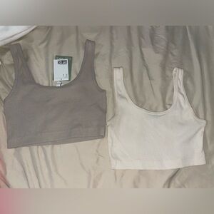 H&M crop tops. Both size small.
